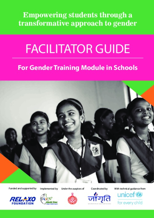 Empowering Students Through a Transformative Approach to Gender Facilitator Guide for Gender Training Module in Schools