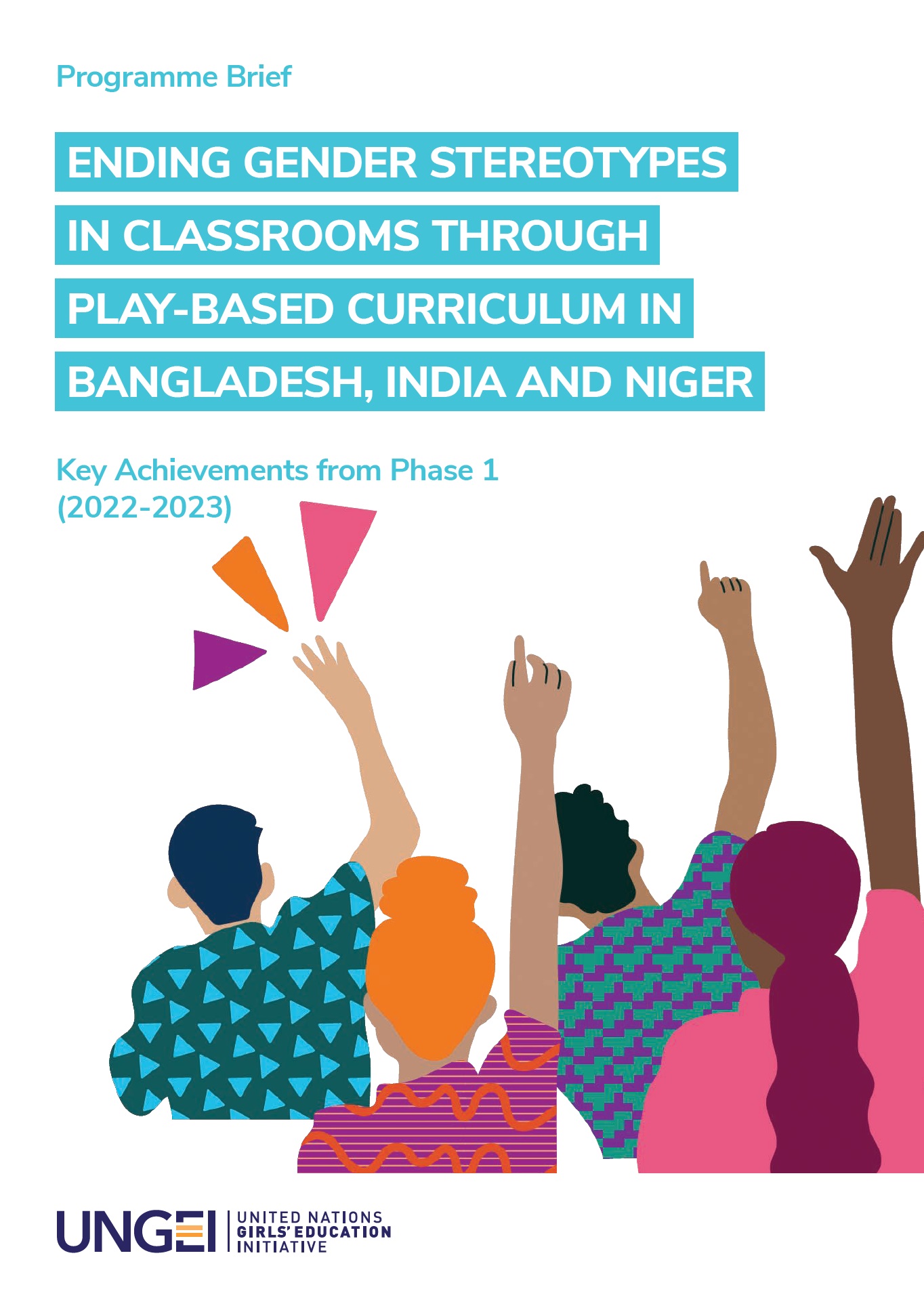 Ending Gender Stereotypes In Classrooms Through Play-Based Curriculum In Bangladesh, India And Niger